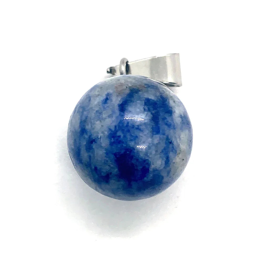 Natural Stone Round Bead Pendant 14x18mm Pink Crystal Golden Sandstone Pendant Used To Make DIY Earrings Bracelet Accessories