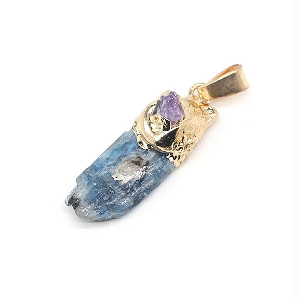 Natural Stone Crystals Pendants Irregular Shaped exquisite Charm for Jewelry Making Diy earring necklace Bracelet accessories