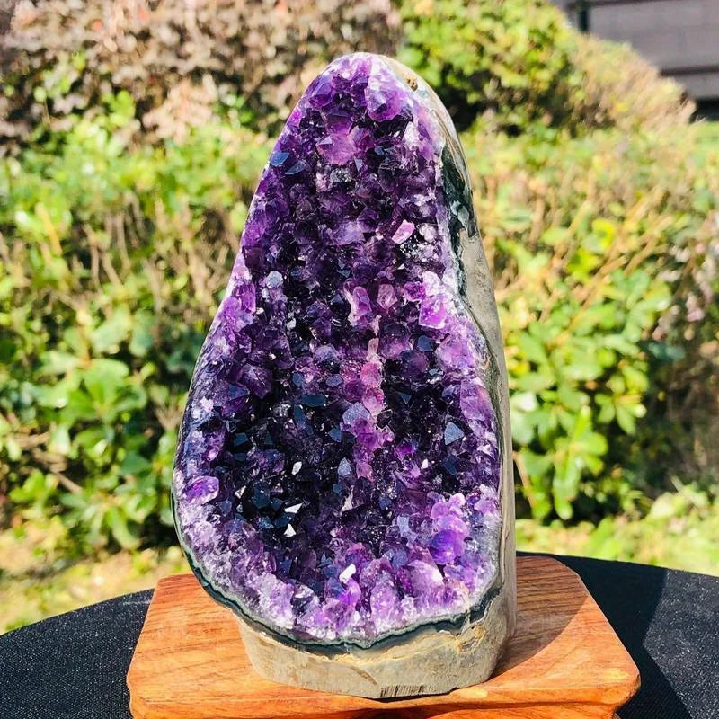 1 piece of natural amethyst rough stone, amethyst cluster, bulk gemstone jewelry, home decoration, holiday gift.